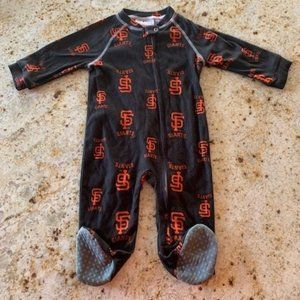 SF Giants Onesie with Feet 3-6M (Gen2)